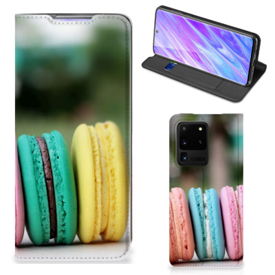 Samsung Galaxy S20 Ultra | Flip Style Cover | Macarons Samsung Galaxy S20 Ultra | Flip Style Cover | Macarons