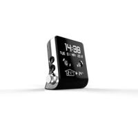 Thomson CT390 Compacte wekkerradio met FM RDS Tuner, digitaal display, automatische tijdinstelling, dubbel alarm, USB-oplader, MP3 compatibel, zwart - thumbnail