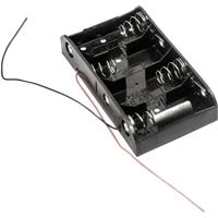MPD BH4CW Batterijhouder Aantal cellen: 4 C (baby) Kabel (l x b x h) 106 x 58 x 23 mm - thumbnail