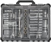 Milwaukee ratel- en dopsleutelset packout metrisch ¼" & ½" (63-delig) - 4932493661 - thumbnail