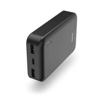 Hama Pocket 10 Power Pack 10000 mAh Outputs 2x USB-A Powerbank Grijs - thumbnail
