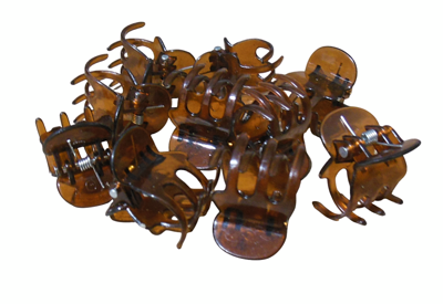 Hair Mode Mini Haarklemmen Bruin