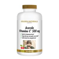 Golden Naturals Acerola Vitamine C 500mg 100Tabletten - thumbnail