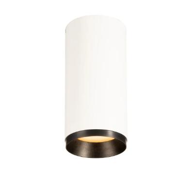 SLV OpbouwspotNuminos M Dali cilinder wit/zwart 2700K - 36gr - 1004511