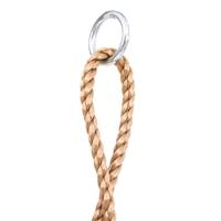 VidaXL Schommelzitje voor kinderen lichtblauw - thumbnail