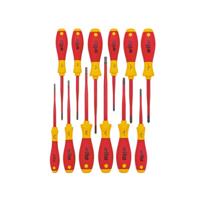 Wiha 3201 K12 Schroevendraaierset VDE 12-delig Plat, Kruiskop Pozidriv, Kruiskop Phillips, Plus/minus, Binnen-Torx - thumbnail
