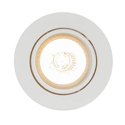 QAZQA Set van 6 inbouwspots wit kantelbaar - Cisco QAZQA Set van 6 inbouwspots wit kantelbaar - Cisco