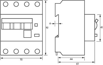 Doepke 09945107 Aardlekschakelaar/zekeringautomaat