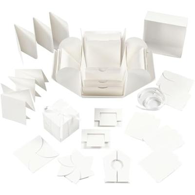 Creativ Company Explosion box geschenkdoos off-white set