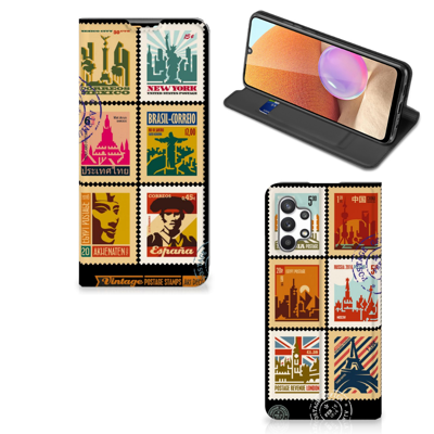 Samsung Galaxy A32 4G | A32 5G Enterprise Editie | Book Cover | Postzegels