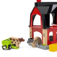 Speelset Ravensburger Animal barn Hout - thumbnail