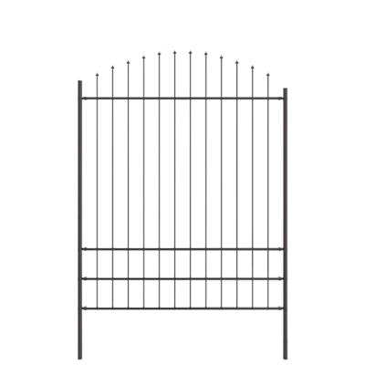 Tuinhek 8 pcs Grijs 170 x 225 cm Gepoedercoat staal