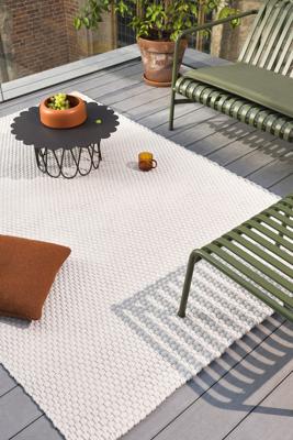 Brink en Campman - Lace White Sand Outdoor 497009 - 140x200 cm Vloerkleed Brink en Campman - Lace White Sand Outdoor 497009 - 140x200 cm Vloerkleed