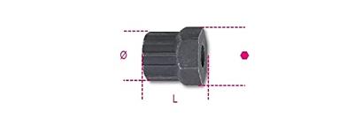 Beta 3984/2 freewheel verwijderaar shimano