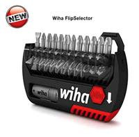 Wiha Bitset FlipSelector Standard 25 mm zeskant 15-delig 1/4" C6,3 met riemclip in blister - 39059 - 39059 - thumbnail