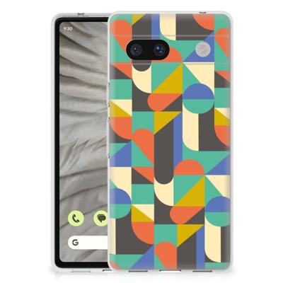 Google Pixel 7A | TPU bumper | Funky Retro