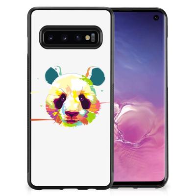 Samsung Galaxy S10 | Bumper Hoesje | Panda Color Samsung Galaxy S10 | Bumper Hoesje | Panda Color