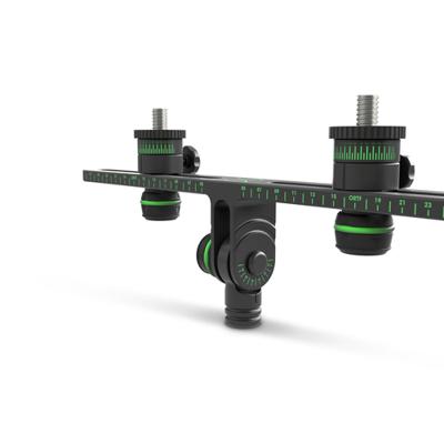 Gravity MSSTB01PRO T-bar voor 2 microfoons