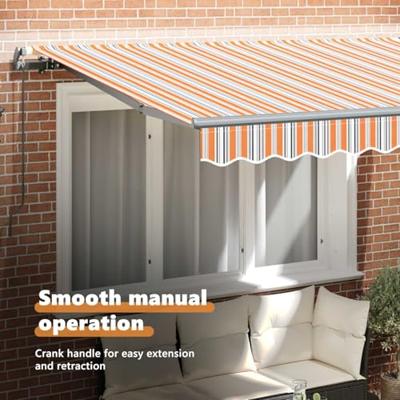 VidaXL Inklapbaar zonnescherm multikleur 350 x 200 cm stof