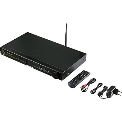 Renkforce RF-DAB-IR1700 Radio-adapter DAB+, VHF (FM), Internet WiFi, LAN, Bluetooth, DLNA, Internetradio Geschikt voor DLNA Zwart
