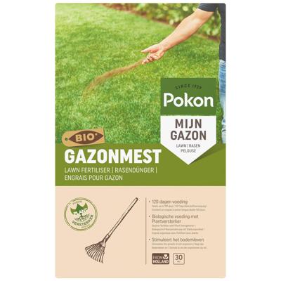 Pokon Bio gazonmest voor 30 m2