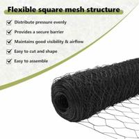 VidaXL Hexagon hek grijs 0,6 x 25 m pvc - thumbnail