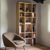 Ethnicraft Wandrek 'M' Geolied Eikenhout, 207 x 93cm - thumbnail