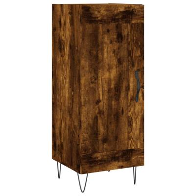 Dressoir 34,5x34x90 cm bewerkt hout gerookt eiken Dressoir 34,5x34x90 cm bewerkt hout gerookt eiken