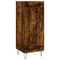Dressoir 34,5x34x90 cm bewerkt hout gerookt eiken - thumbnail
