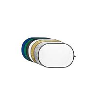 Godox reflectieschermen 7-in-1 Gold, Silver, Black, White, Translucent, Blue, Green - 150x200cm - thumbnail