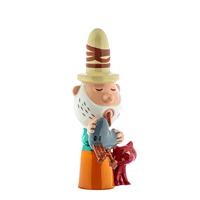 Alessi Happy Eternity Baby Doedelzakspeler porselein - thumbnail