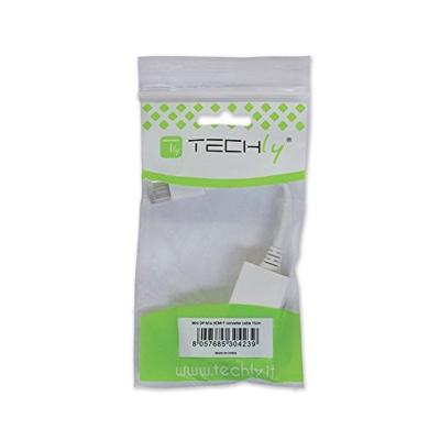 Techly IADAP DP-DVIF2 displayport, wit
