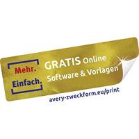 Avery-Zweckform L7917-40 Folie-etiketten 210 x 297 mm Polyethyleen folie Wit 40 stuk(s) Permanent hechtend Laser (kleur), Laser (zwart/wit), Kopiëren (kleur), - thumbnail