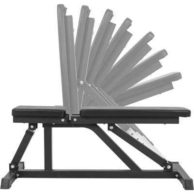 Multifunctionele Fitnessbank Zwart