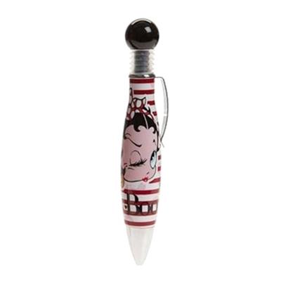 Kamparo balpen Betty Boop 13,5 cm zwart/zilver Kamparo balpen Betty Boop 13,5 cm zwart/zilver