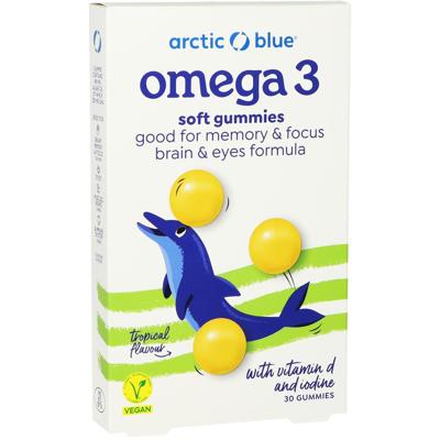 Arctic Blue Kids Omega-3 Vegan Soft Gummies