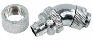 Alphacool HF Anschluss 45 Grad G1/4 Zoll AG auf 16/10mm Waterkoelinghoekverbinder