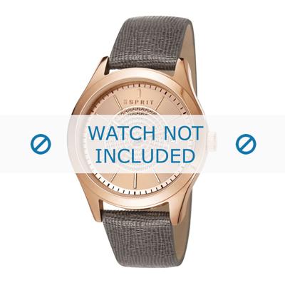 Esprit horlogeband ES107792-004 Leder Grijs Esprit horlogeband ES107792-004 Leder Grijs