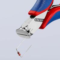 Knipex Elektronica-voorsnijtang met meer-componentengrepen 115 mm - 6402115 - thumbnail