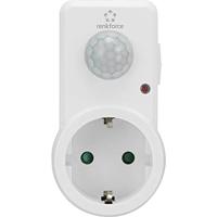 Renkforce 1588385 PIR-bewegingsmelder Tussenstekker 120 ° Wit IP20 - thumbnail