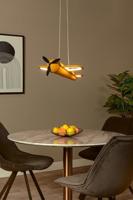 Lucide FOKKER - Hanglamp Kinderkamer - LED - 1x28W 2500K - Geel - thumbnail