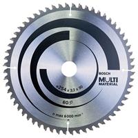 Bosch Professional Cirkelzaagblad PRO Multi Material | Ø 254 x 3,2 x 30mm 60T - 2608640449 - thumbnail