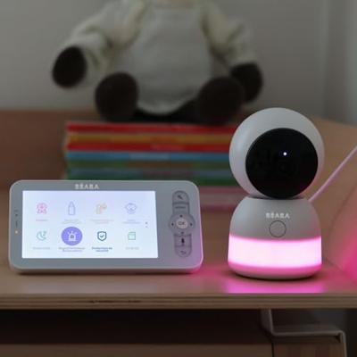 Verbonden videobabyfoon BEABA Zen Night Light wit - thumbnail
