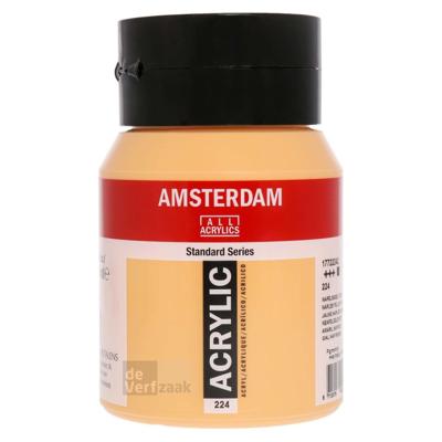 Royal Talens Amsterdam Acrylverf 500 ml - Napelsgeel Rood 224
