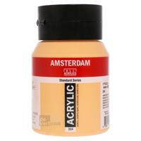 Royal Talens Amsterdam Acrylverf 500 ml - Napelsgeel Rood 224 - thumbnail