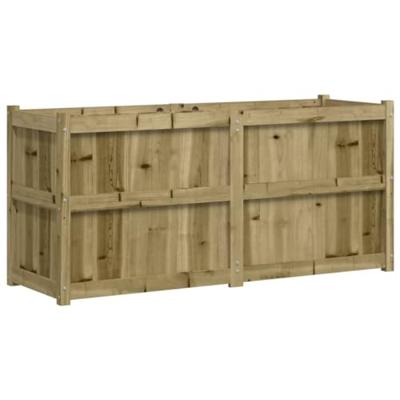 VidaXL Plantenbak 150x50x70 cm geïmpregneerd grenenhout VidaXL Plantenbak 150x50x70 cm geïmpregneerd grenenhout