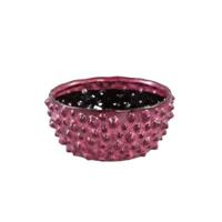 PTMD bloempot marel dots paars s 19,5 cm | 4 stuks - thumbnail
