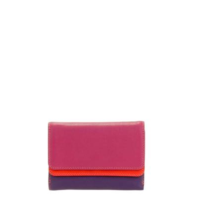 Mywalit Portemonnee Double Flap Purse/Wallet Sangria