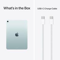 Apple iPad Air 11‑inch (M4): Liquid Retina-display, 1 TB, 12‑MP camera aan de voor- en achterkant, wifi 7 met Apple N1, Touch ID, batterij voor een hele dag – Blauw - thumbnail