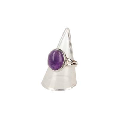 Zilveren Ring met Amethist (Model 2) Zilveren Ring met Amethist (Model 2)